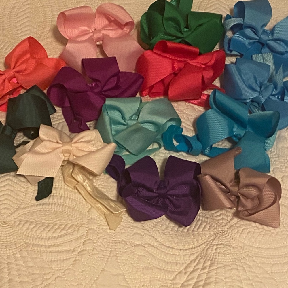 Baby girl bows with headbands